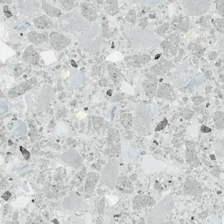 Echantillon - echantillon carrelage imitation terrazzo 80x80 cm ROMA GRIS