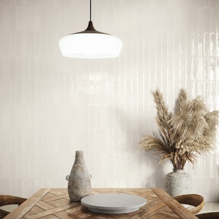 Zellige - carrelage effet zellige 7.5x30 cm mud white