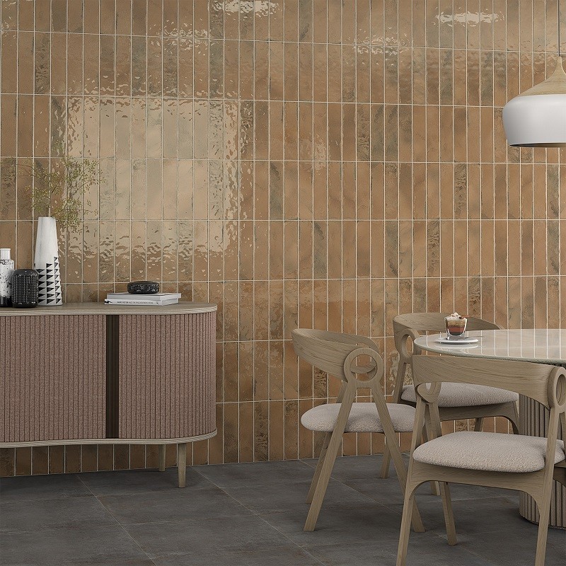 Zellige - carrelage zellige 8x31,5 cm AMBAR