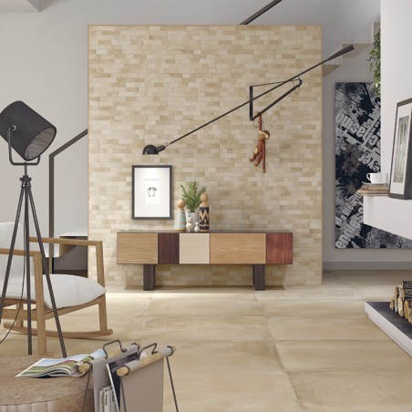 Terre cuite - carrelage imitation terre cuite 60x60 cm - ARTESANO BEIGE