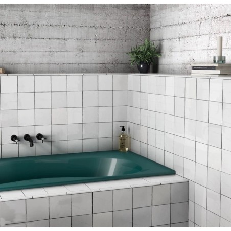 Zellige - Carrelage effet zellige 13,2x13,2cm MALEM WHITE