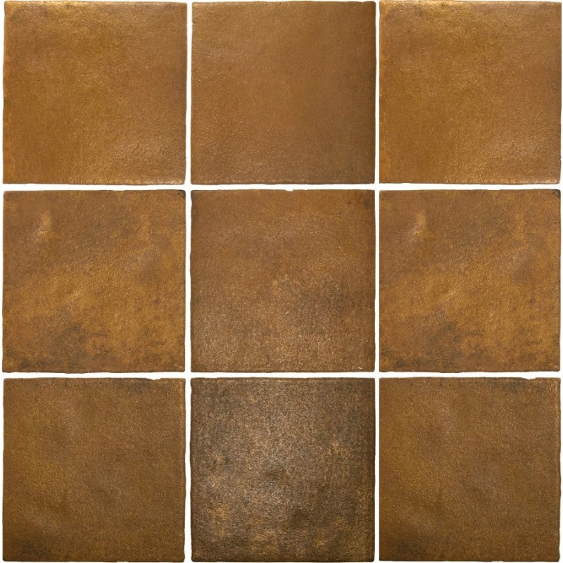 Echantillon - echantillon carrelage effet zellige 13,2x13,2cm MALEM GOLD