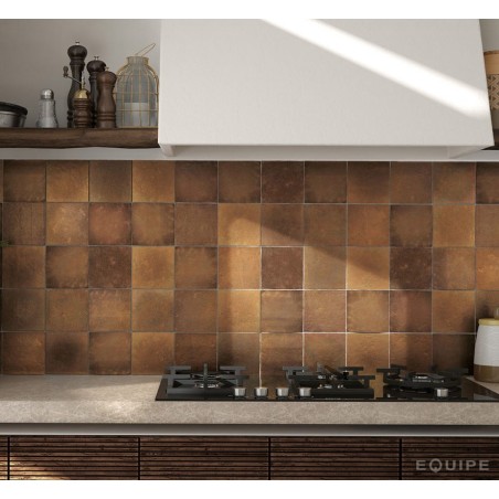 Zellige - Carrelage effet zellige 13,2x13,2cm MALEM GOLD