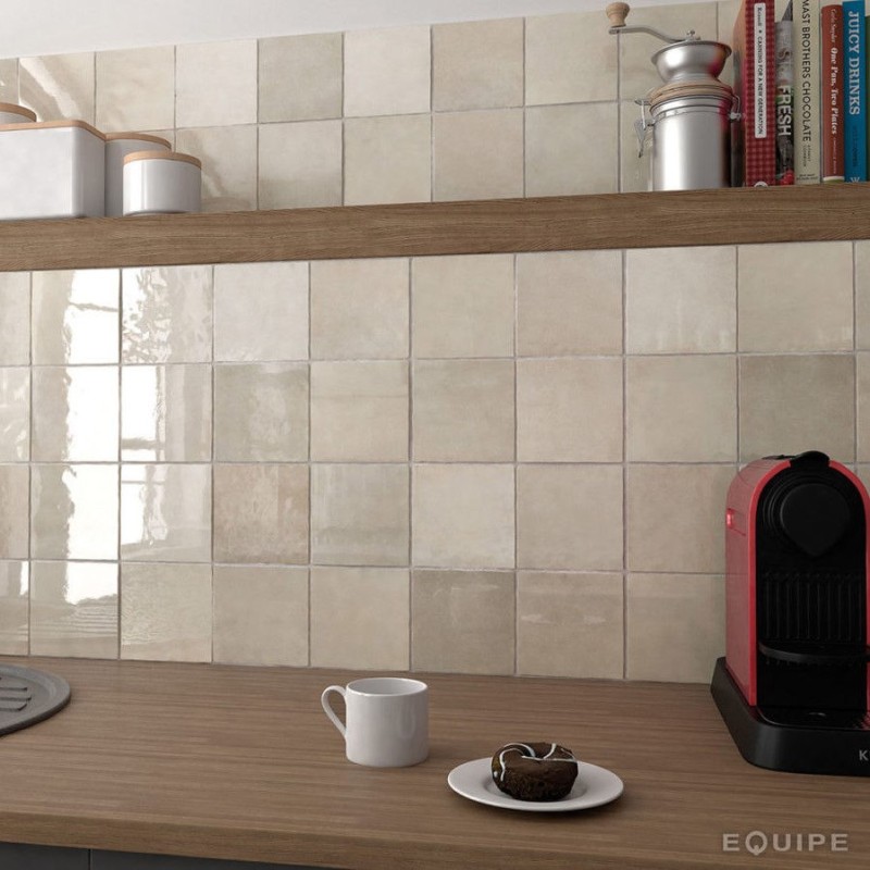 Zellige - Carrelage effet zellige 13,2x13,2cm MALEM OCRE