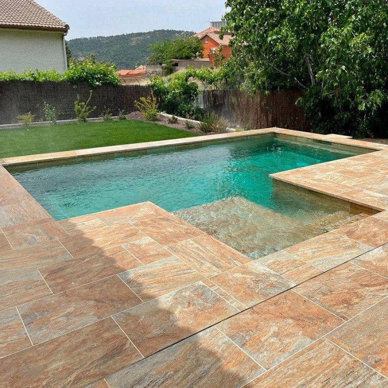 Carrelage - carrelage aneto oxido 45x65 cm effet pierre