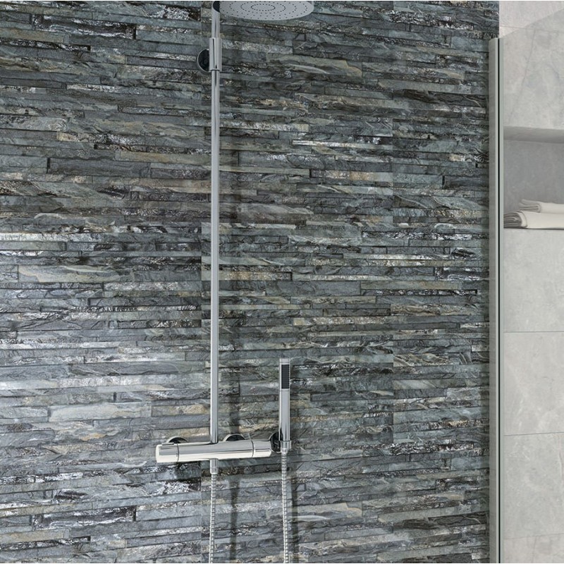 Plaquette de parement - carrelage parement THUY FOREST 32 x 89 cm effet pierre