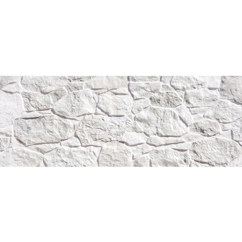 Echantillon - echantillon carrelage TERRANOVA WHITE parement 32 x 89 cm effet pierre