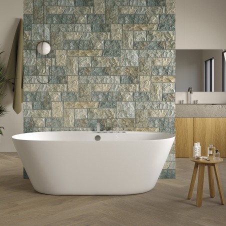 Plaquette de parement - carrelage parement AMAZONIA FOREST 32 x 89 cm effet pierre