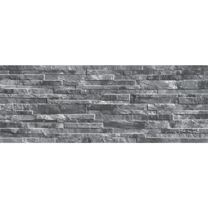 Pierre de parement - carrelage parement ARCALIS BLACK 32 x 89 cm effet pierre