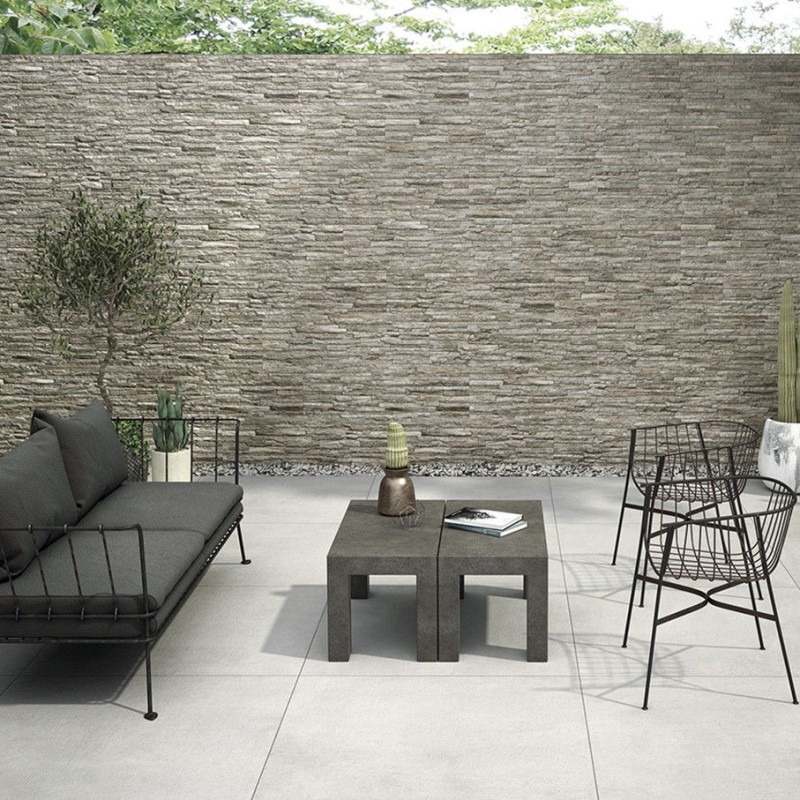 Pierre de parement - carrelage parement GALIBIER RODENO 32 x 89 cm effet pierre