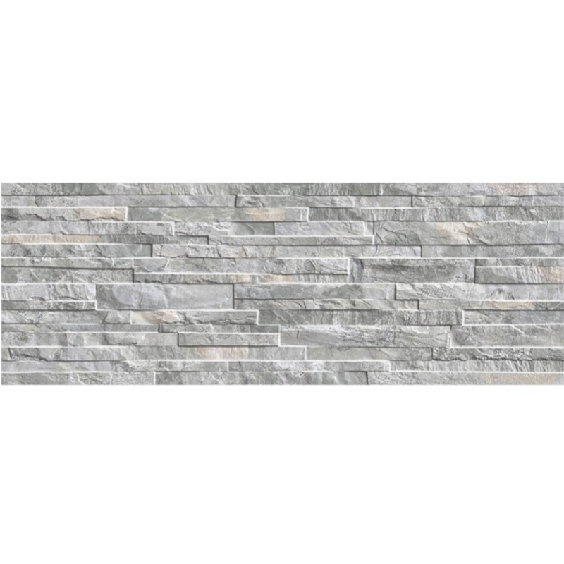 Echantillon - echantillon carrelage ARCALIS GREY parement 32 x 89 cm effet pierre