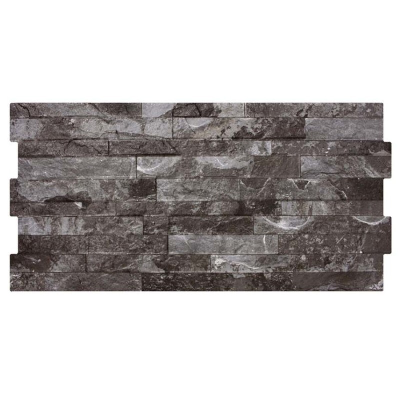 Pierre de parement - carrelage parement POMPEYA DARK 30X60 effet pierre