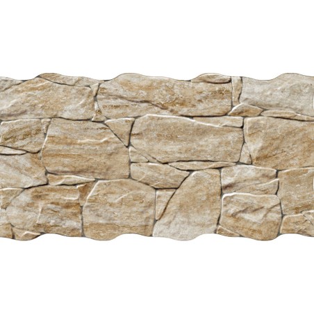 Echantillon - echantillon carrelage parement TEIDE BEIGE effet pierre