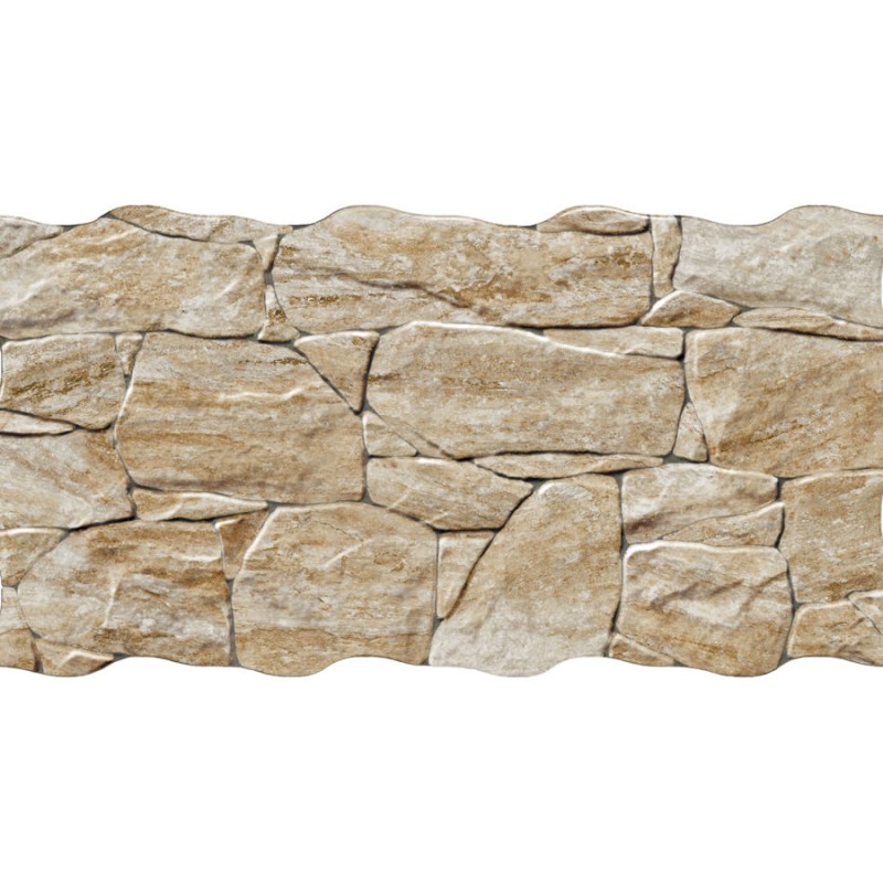 Echantillon - echantillon carrelage parement TEIDE BEIGE effet pierre