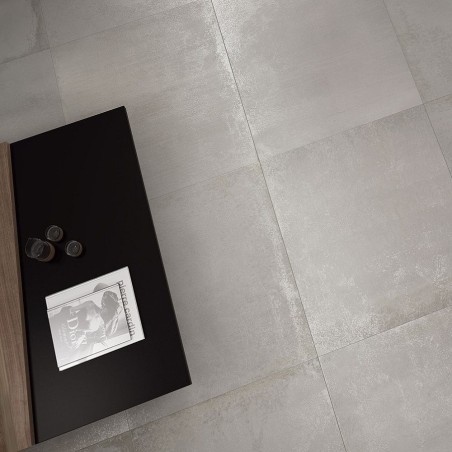 Effet béton - carrelage INDUSTRY 90 NATURE 90X90 cm imitation béton