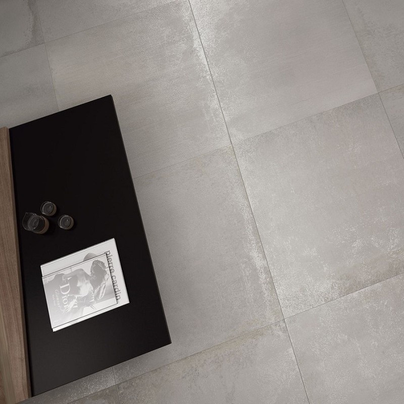 Effet béton - carrelage INDUSTRY 90 NATURE 90X90 cm imitation béton