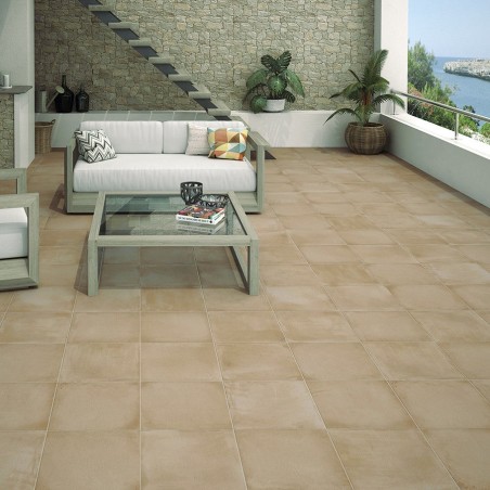 Terre cuite - carrelage ALHAMBRA BEIGE 33,3x33,3cm imitation terre cuite