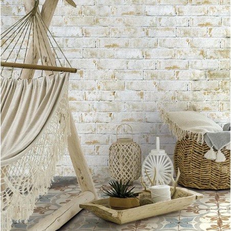 Plaquette de parement - carrelage parement ALEDO 6x20cm effet brique