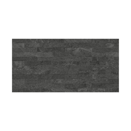 Echantillon - echantillon carrelage parement MAKALU BLACK effet pierre