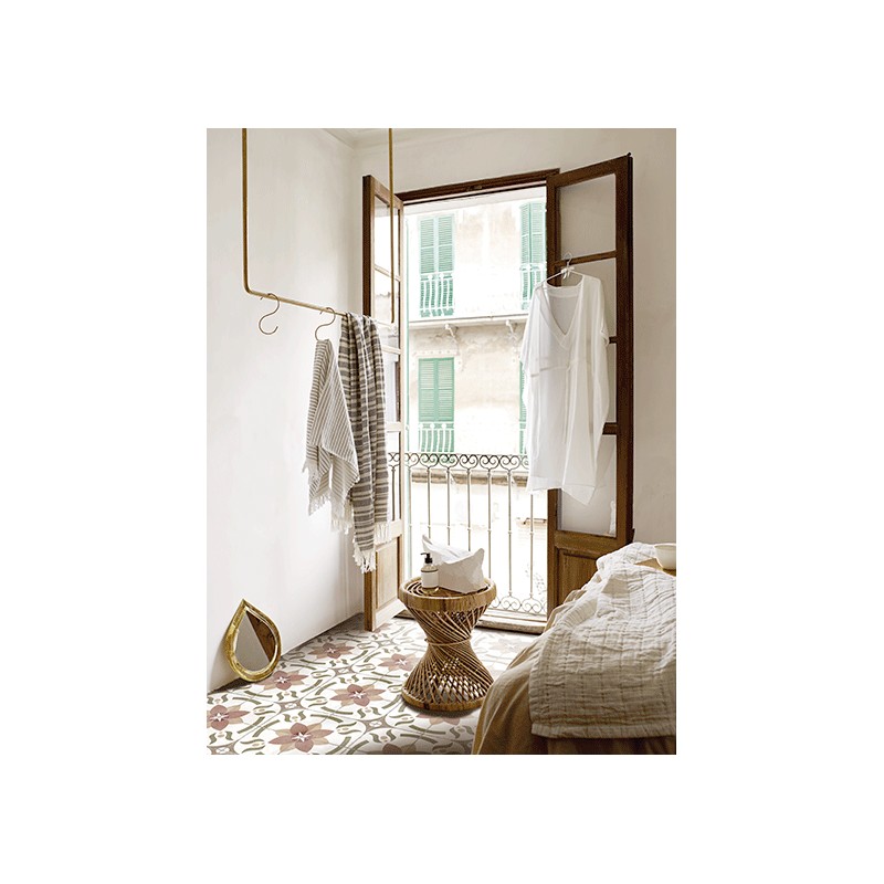 Carreaux ciment - carrelage effet carreaux ciment vielli 20x20 cm MACAAL