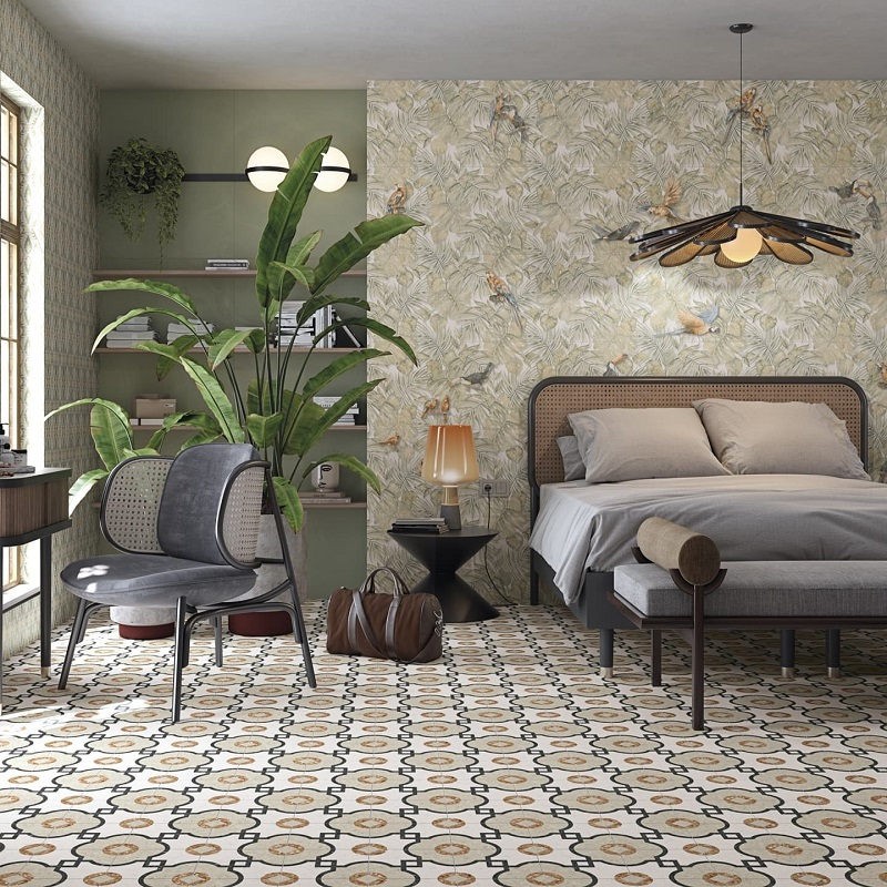 Terrazzo - carrelage imitation terrazzo 20x20 cm MILANO MULTICOLOR