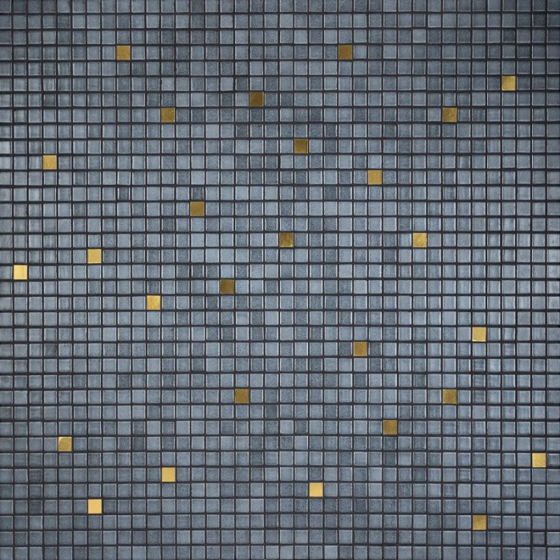 Mosaïque en OR - Emaux de Verre Ezarri CAPRICORN GOLD