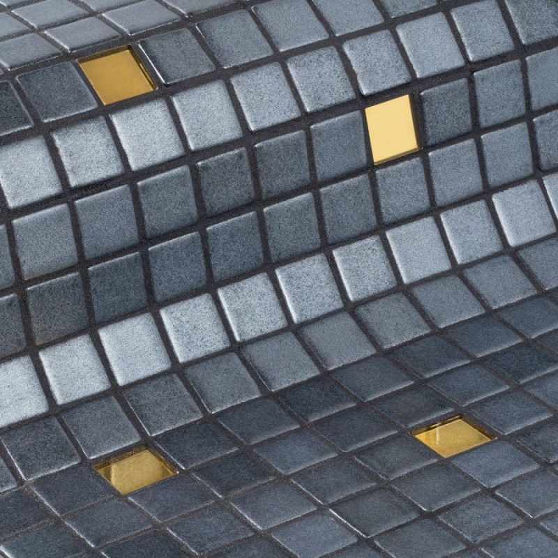 Mosaïque en OR - Emaux de Verre Ezarri CAPRICORN GOLD