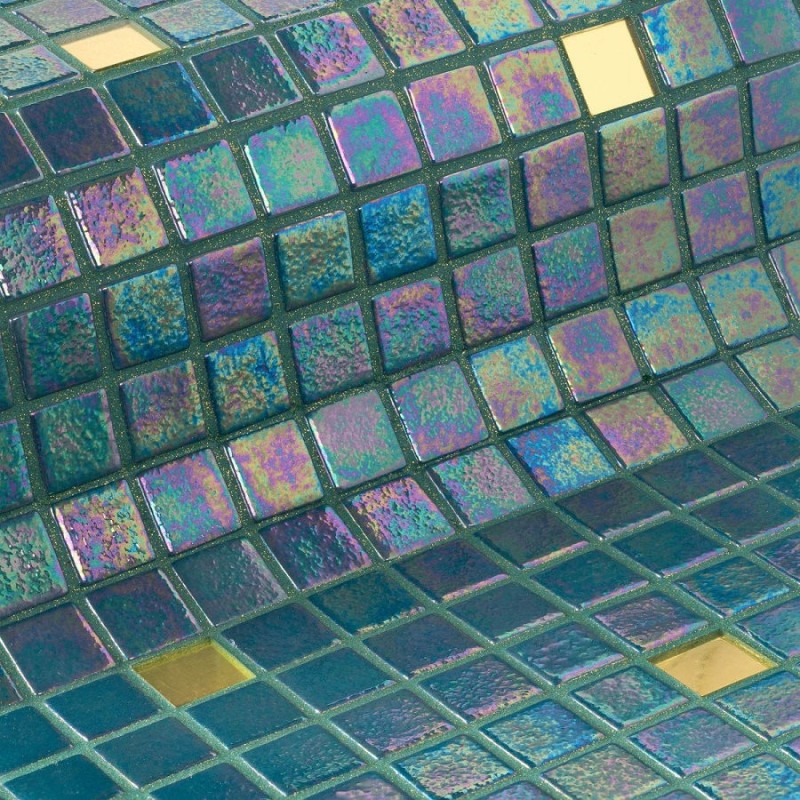 Mosaïque en OR - Emaux de Verre Ezarri JADE GOLD