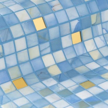 Mosaïque en OR - Emaux de Verre Ezarri WASHES GOLD