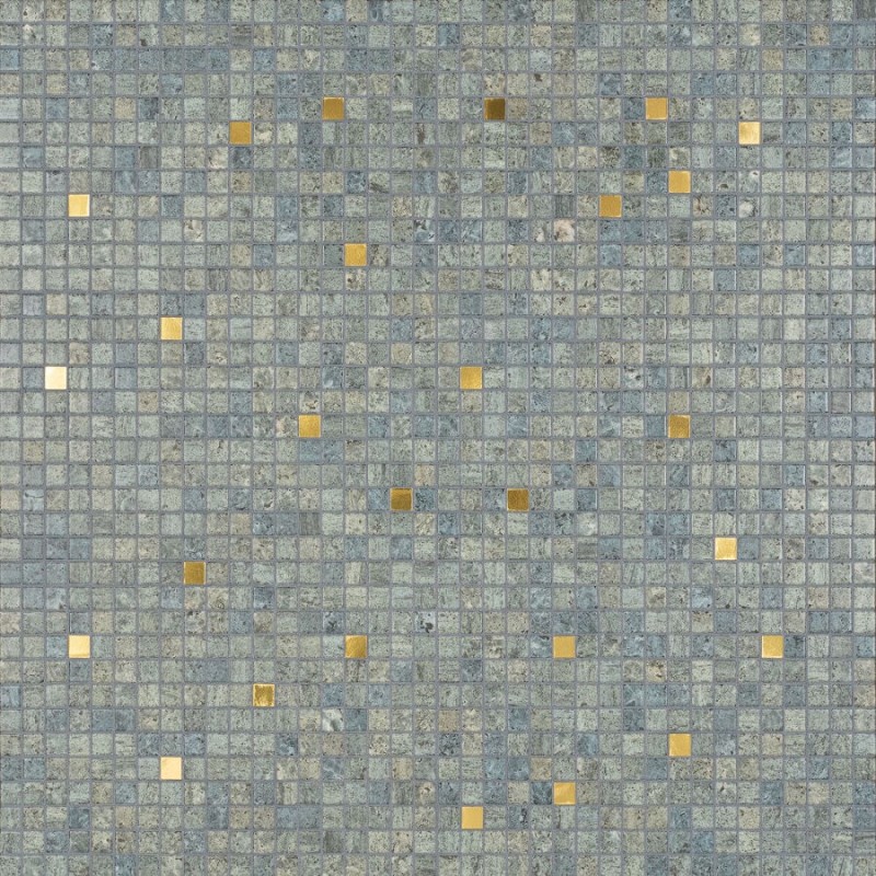 Mosaïque en OR - Emaux de Verre Ezarri BALI STONE GOLD