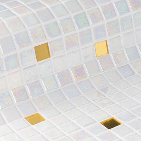 Mosaïque en OR - Emaux de Verre Ezarri PERLA GOLD