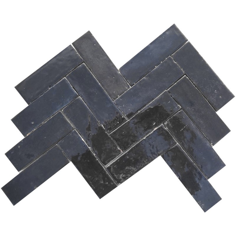 Echantillon - échantillon Véritable BEJMAT 4.5 x 14.5 cm NOIR