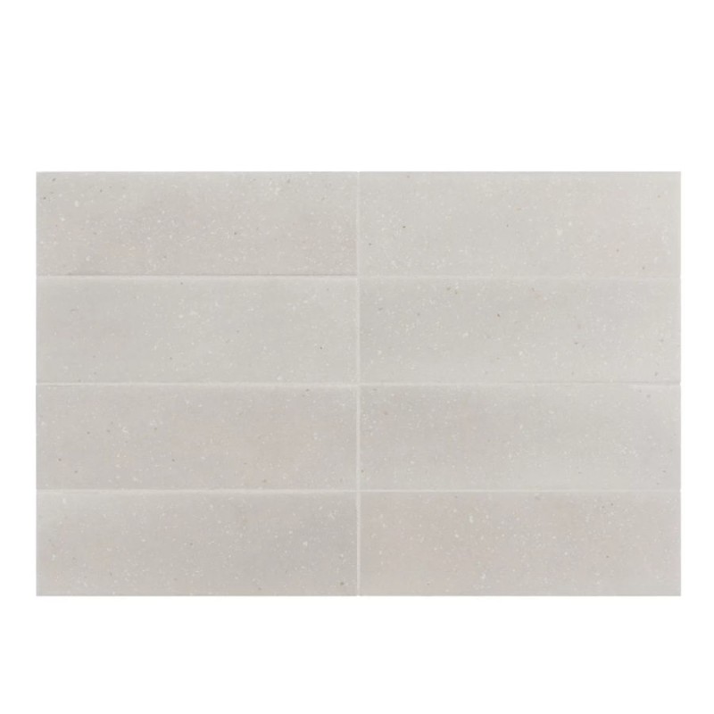 Echantillon - echantillon Carrelage effet zellige 5x15 cm fango cenere