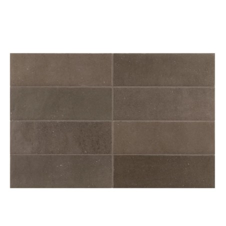 Echantillon - echantillon Carrelage effet zellige 5x15 cm fango choco