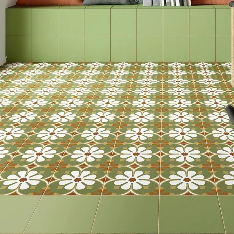 Carreaux ciment - Carrelage PARIS 20X20cm effet carreaux ciment