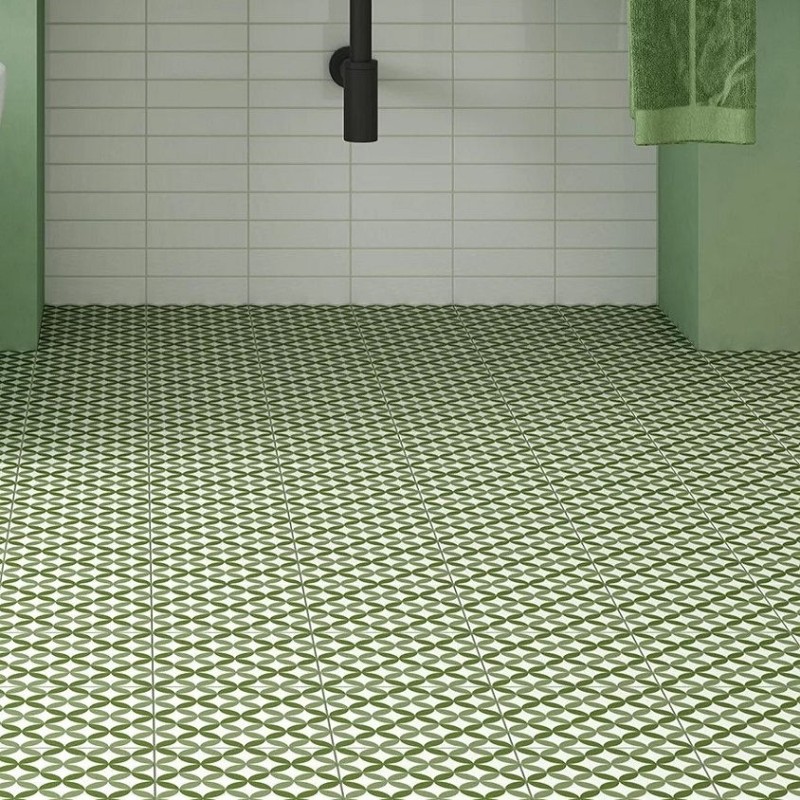 Carreaux ciment - Carrelage NAPLES 20X20cm effet carreaux ciment