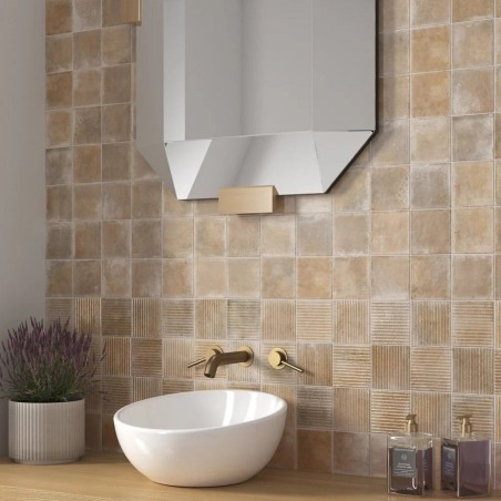 carrelage imitation terre...