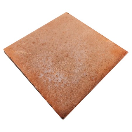 Echantillon - echantillon Terre cuite faite à la main 15x15 cm couleur rouge