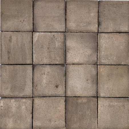 Terre cuite - Terre cuite faite à la main 15x15 cm couleur grise