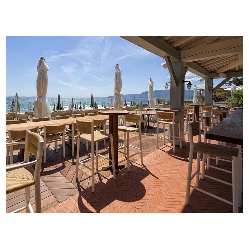 Terre cuite - Véritable BARRETA en terre cuite 5x29x5 cm couleur rouge