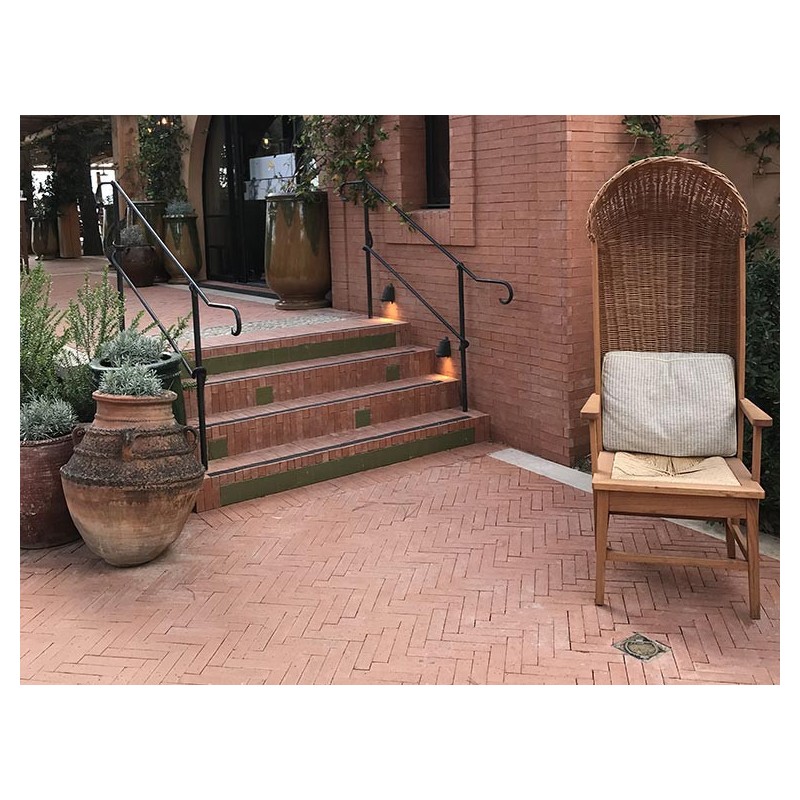 Terre cuite - Véritable BARRETA en terre cuite 5x29x5 cm couleur rouge