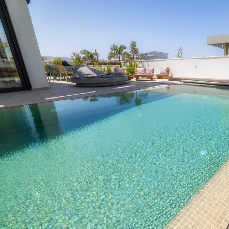 Émaux de verre 2,5 x 2,5 cm - Emaux de Verre REVIGLASS TRAVERTINE