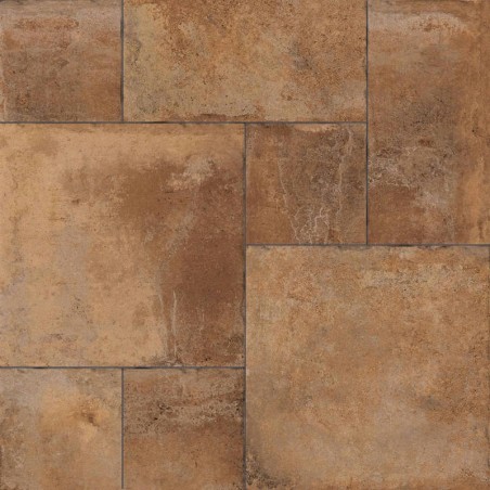 Echantillon - echantillon carrelage terre cuite ADOBE TERRA multiformat antidérapant R10