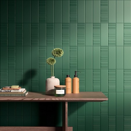 Zellige - carrelage DUST PINE DECOR 5x20 cm LIGNE ou CHEVRON