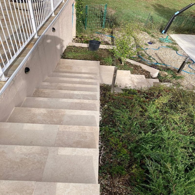 Accueil - CARRELAGE TRAVERTIN 40.2 cm x 60.4 cm antidérapant