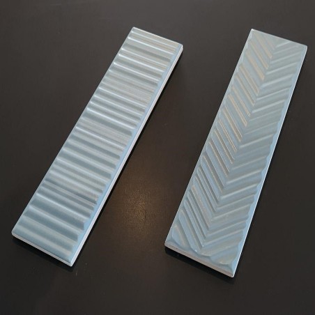 Echantillon - echantillon carrelage DUST NIAGARA DECOR 5x20 cm LIGNE et CHEVRON