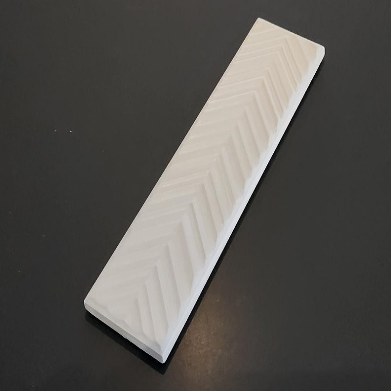 Zellige - carrelage DUST DOVE DECOR 5x20 cm LIGNE ou CHEVRON