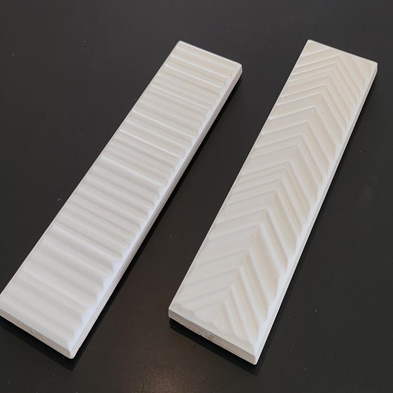 Zellige - carrelage DUST ICE DECOR 5x20 cm LIGNE ou CHEVRON