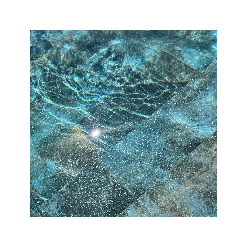 Carrelage - carrelage piscine ZAFIRO BLUE 30x60 rectifié effet métallique