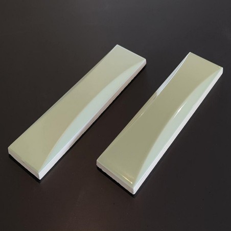 Echantillon - echantillon carrelage DUST SAGE DUNA 5x20 cm MAT et BRILLANT